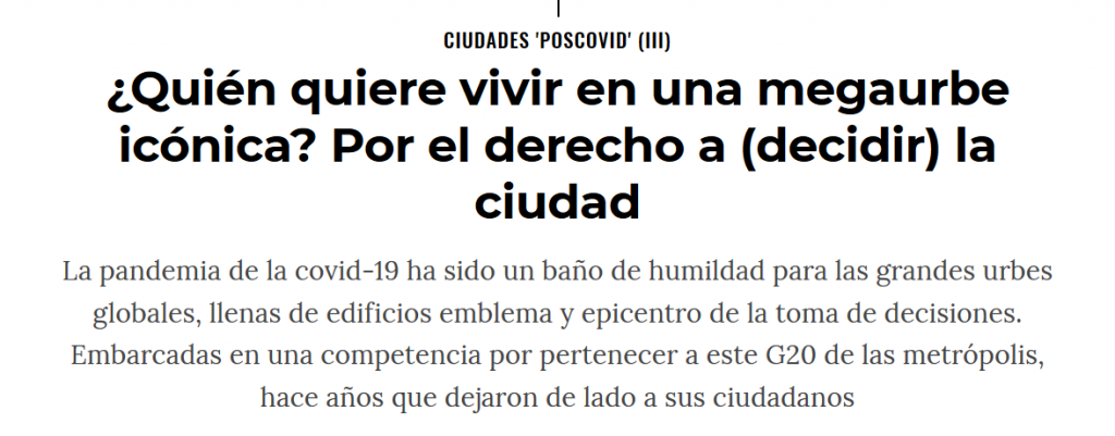 Archivo Massimo Paolini - Manifiesto por la Roerganización de la Ciudad